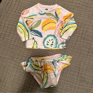 NWOT Tea Collection 2piece Swim 3-6 month